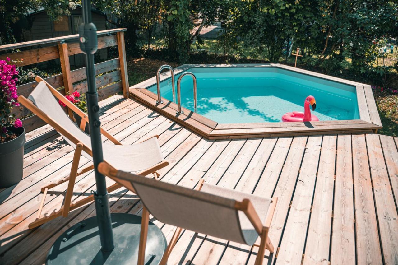 Le Serenite - T3 En Maison De Ville Avec Piscine Annecy Zewnętrze zdjęcie